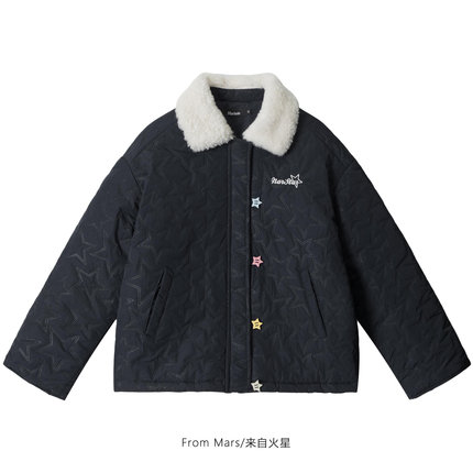From Mars The trendy star button coat I want to keep
