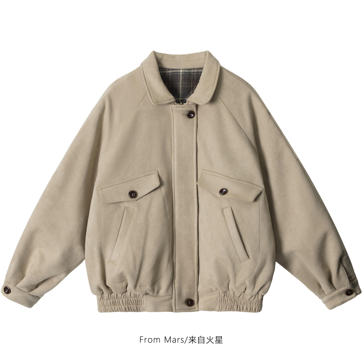 说话好听宽松加厚保暖棉衣外套