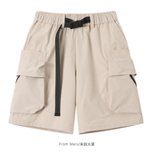 Mars 宽松运动百搭工装 一成不变 From 美式 潮牌设计感男个性 短裤