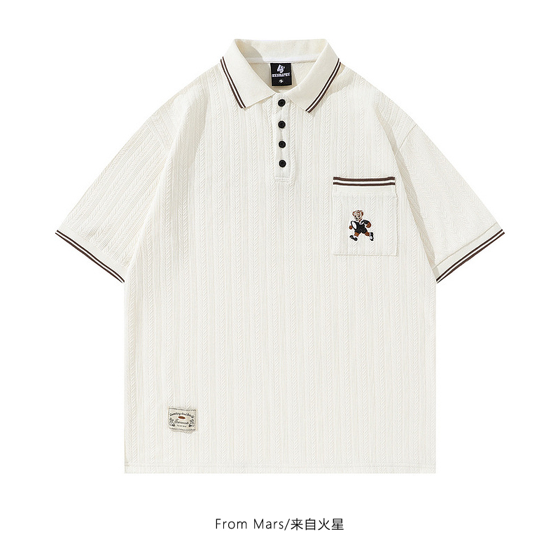 新款POLO宽松休闲短袖T恤