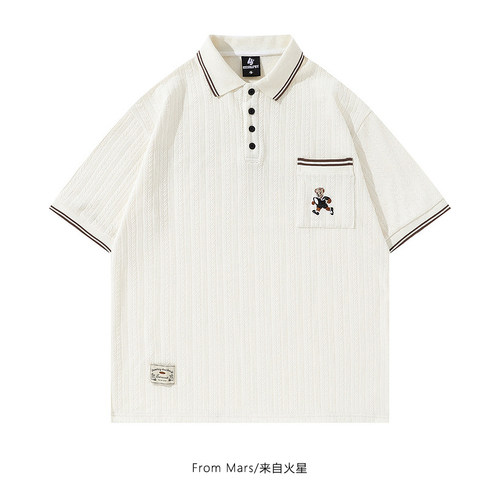 新款POLO宽松休闲短袖T恤