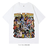 slam loose From dunk Struggle sleeved short Mars shirt