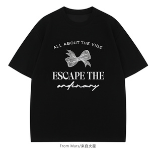 From Mars Circular living loose short-sleeved T-shirt