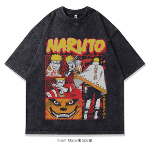 From collar shirt round sleeved smile Evil Mars short