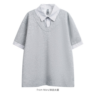 From Mars Short-sleeved T-shirt showing confidence