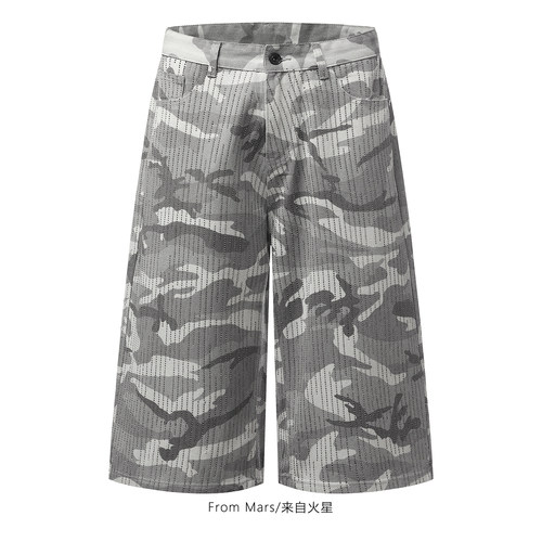 快乐一夏休闲牛仔七分裤百搭