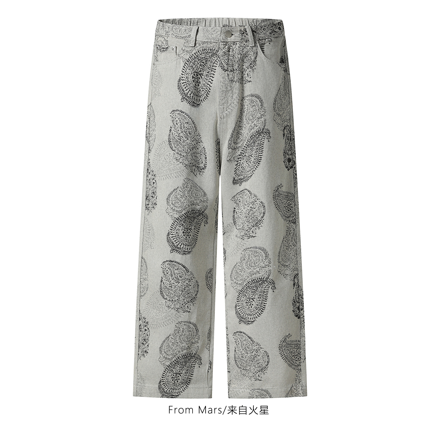 准备出发休闲直筒百搭牛仔裤