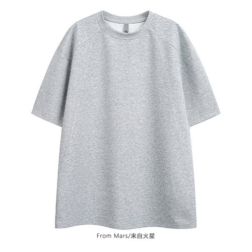 越看越喜欢男女短袖T恤纯色上衣