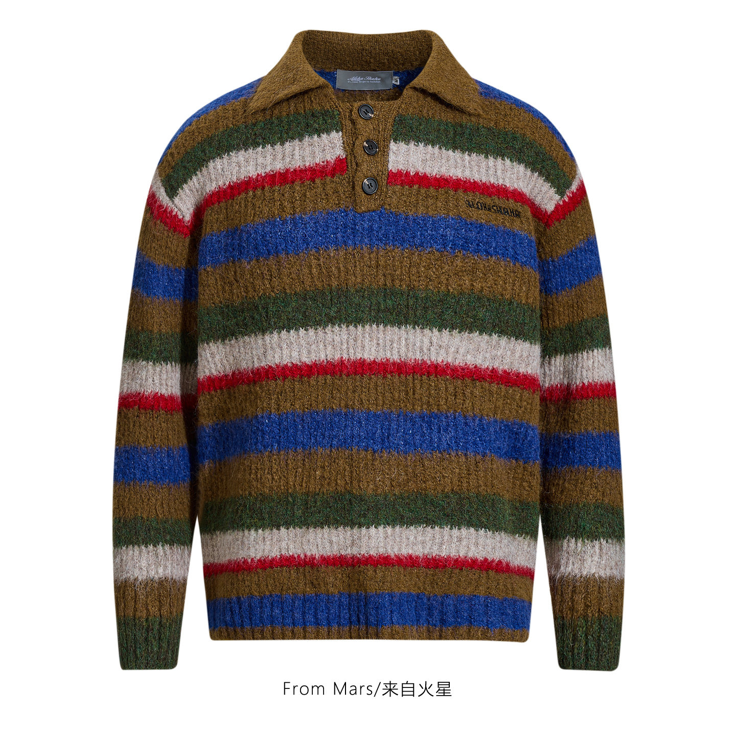 感觉到幸福宽松休闲针织衫毛衣