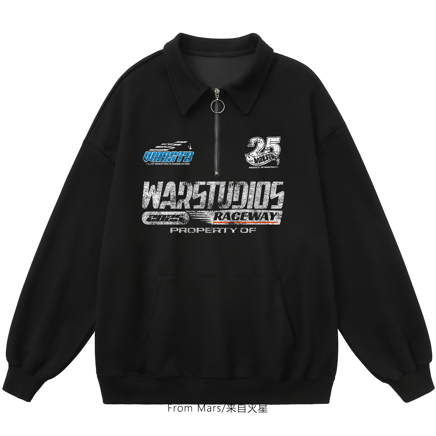 万事言和套头翻领卫衣BF