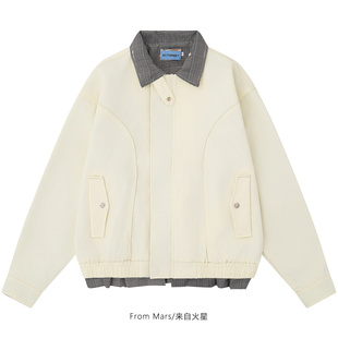 not monotonous. trendy. FromMars loose Two jackets