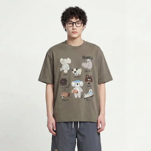 From Mars Loose short-sleeved T-shirt for each small action