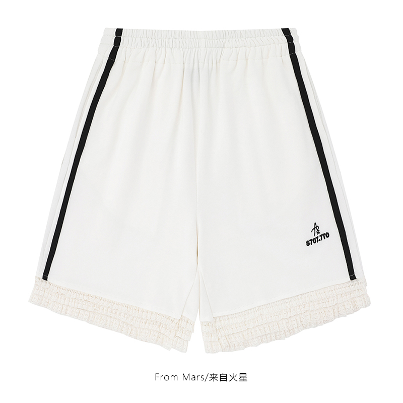 阔腿宽松运动短袖休闲百搭潮