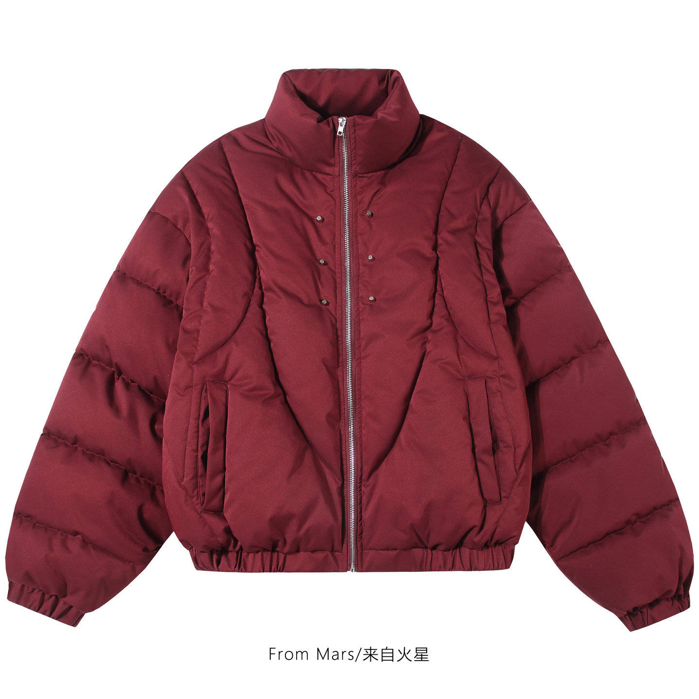 相互成全宽松加厚保暖棉衣外套