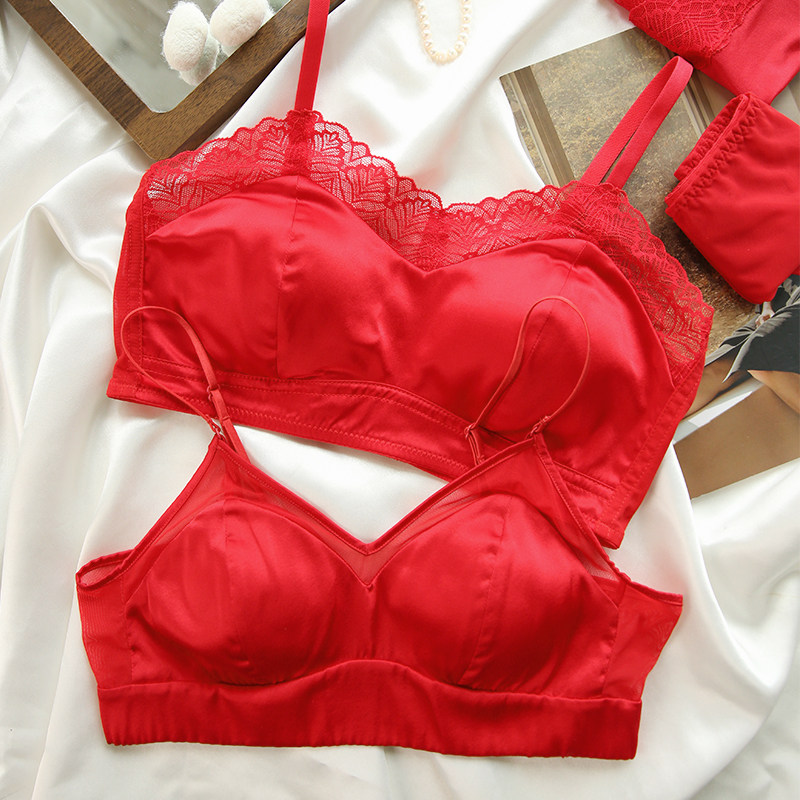 大红色结婚本命年红内衣