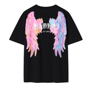 官方折扣 | 品牌撤柜防护 | Boy男女潮牌服装翅膀宽松短袖T恤