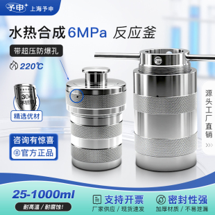 水热合成反应釜/高压反应釜/消解罐/闷罐/水热合成釜/防爆水热釜