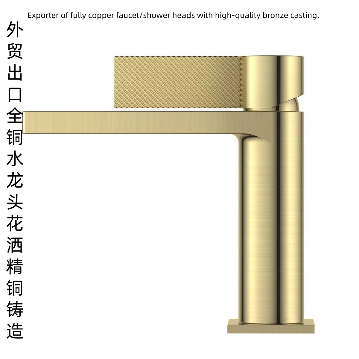 拉丝玫瑰金全铜面盆冷热座式卫生间台上盆台下盆欧式复古水龙头