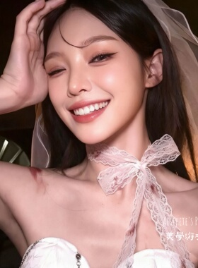 万圣节哥特蕾丝蝴蝶结choker颈链