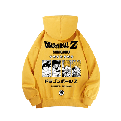 七龙珠联名utee秋冬装孙悟空布欧