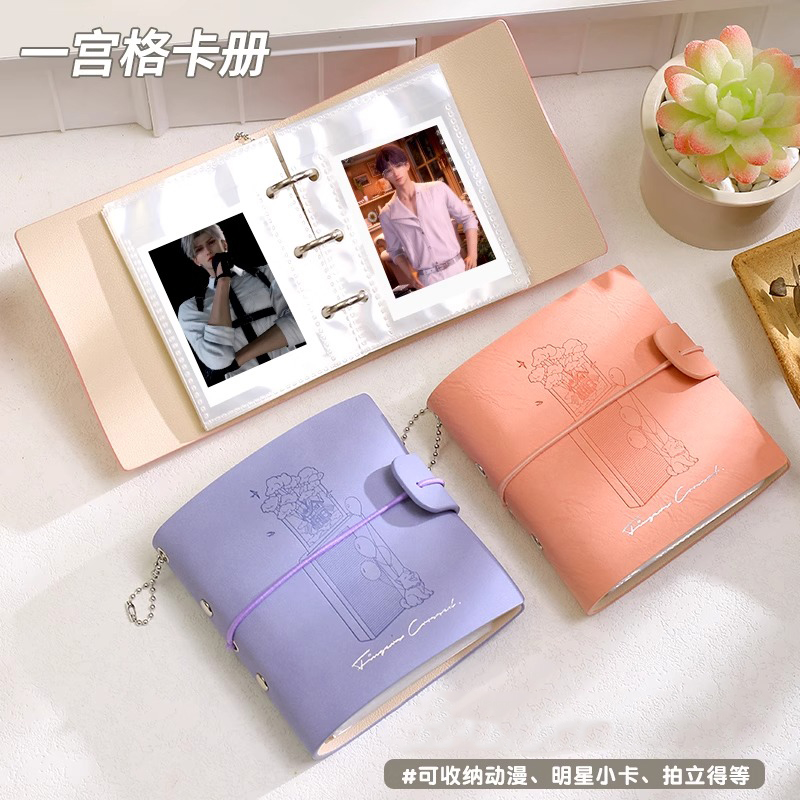 拍立得相册mini相纸专用照片收纳册活页3寸一宫格内页适用口袋照片打印机1S相片情侣旅行口袋照片大容量收纳