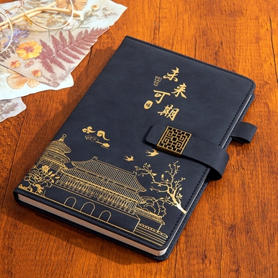 笔记本子高颜值精致高级礼盒套装学校教师节办公礼品商务加厚工作记事本毕业礼物奖励学生日记本定制可印logo