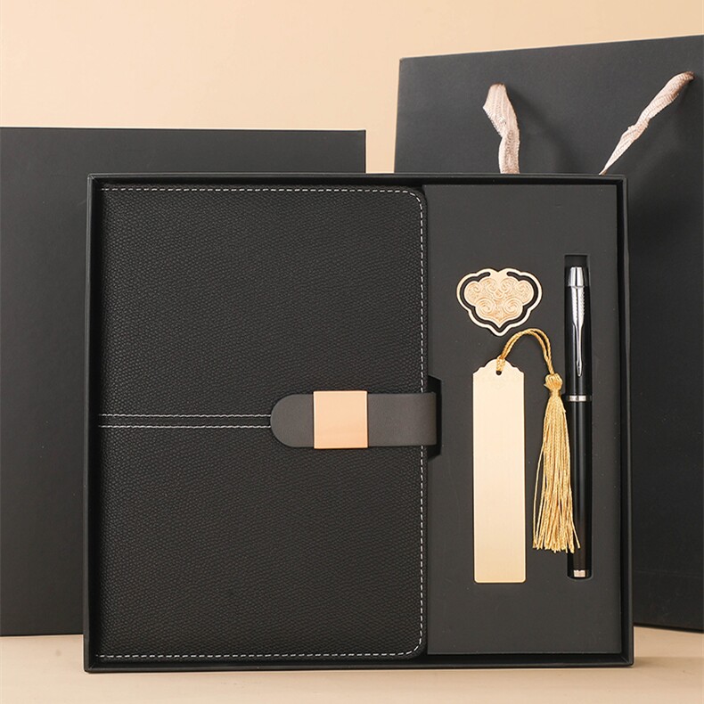 笔记本本子定制可印logo2024年新款高颜值个性创意礼品定制毕业季礼物送老师商务礼盒高档学校公司年会记事本