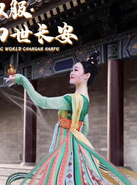 幻世长安舞蹈服女艺考服装演出服汉唐古典舞蹈剧目舞桃李杯