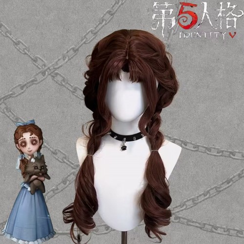 小女孩桃乐丝cos假发第五人格假毛长卷发原毛坯日常百搭全头套式