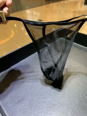 全透明丁字裤欧美女士网纱性感