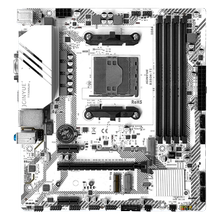 全新精粤A520M-H/B350M-TI/B450MPROAMDDDR4锐龙台式机千兆M2主板