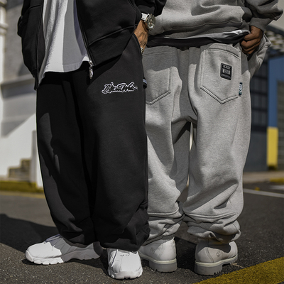 BLACUL工装宽松肥大卫裤