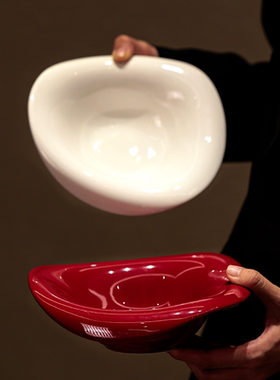 JM 8寸沙拉碗 陶瓷碗家用2026新款高颜值餐具漂亮轻食碗个人专用