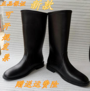 舞台演出靴影视皮靴 儿童合唱皮鞋 高筒靴儿童 男士 马丁靴官靴 新款