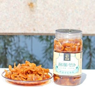 牛浩酱脆萝卜潮汕萝卜干萝卜丝下饭菜菜咸菜即食酸豇豆瓶装 680克