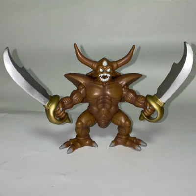 勇者斗恶龙艾斯搪胶手办公仔