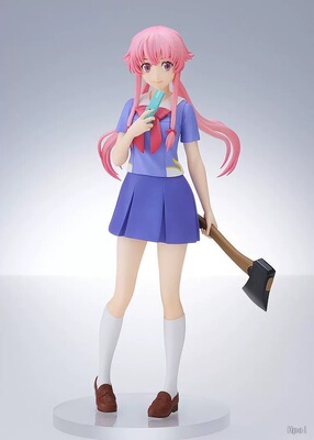 GSC POP UP PARADE 未来日记 我妻由乃 正版散货无盒 有瑕