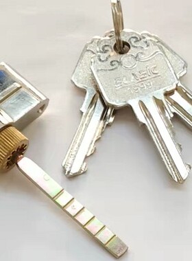 金典门锁ELASIC 原厂插芯锁配件锁芯锁胆锁头不锈钢颜色