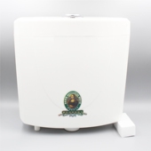 包邮 水箱厂 厕所静音挂墙式 塑胶水箱蹲便器节能冲水箱双按式