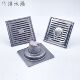 不锈钢防臭地漏方形防虫地漏芯卫生间厨房排水地漏