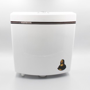 塑钢厕所水箱蹲便器水箱卫浴冲水箱双按式 节能静音水箱 包邮