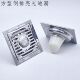 方型超薄款 地漏不锈钢速排水方形厨房卫生间40管50管移位防臭防虫