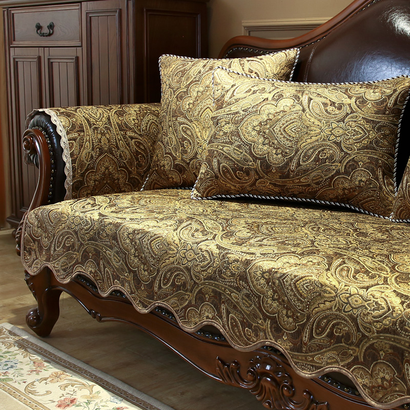 欧式奢华四季通用沙发垫