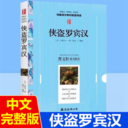 侠盗罗宾汉中文完整版大仲马著