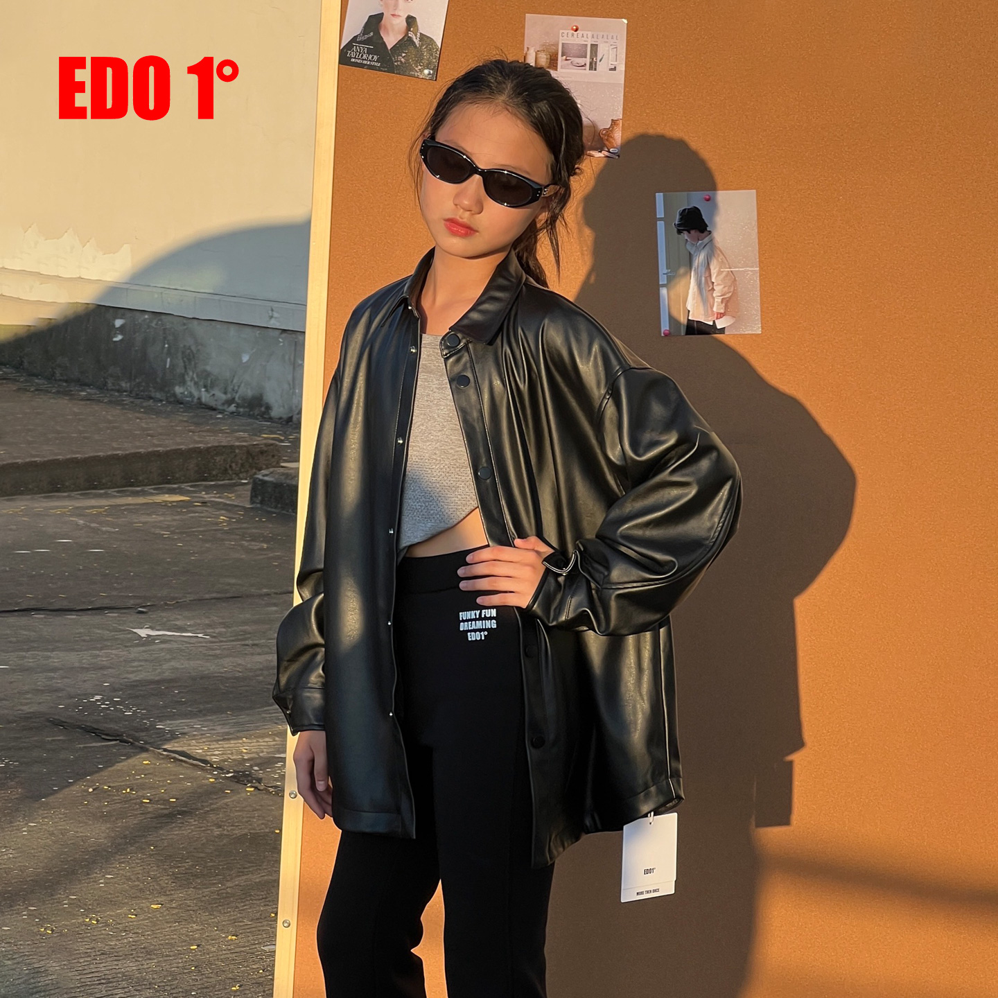 edo童装PU涂层衬衫儿童衬衫