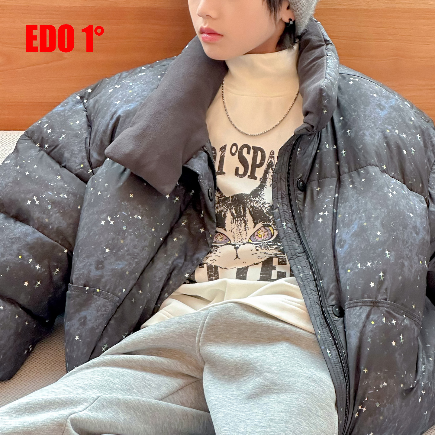 edo1一度童装冬季新款百搭羽绒服