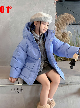 edo1一度童装冬季新款儿童羽绒服百搭好看年轻设计师同款连帽外套
