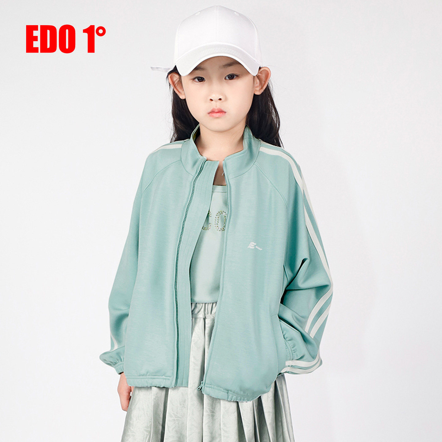 edo一度童装2025春季新款男女童休闲运动外套儿童宽松棒球服潮,童装/婴儿装/亲子装,普通外套,淘宝优惠券,粉丝福利购,淘宝优惠卷