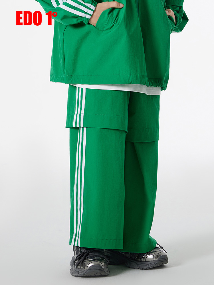 长裤运动直筒裤原创设计运动长裤