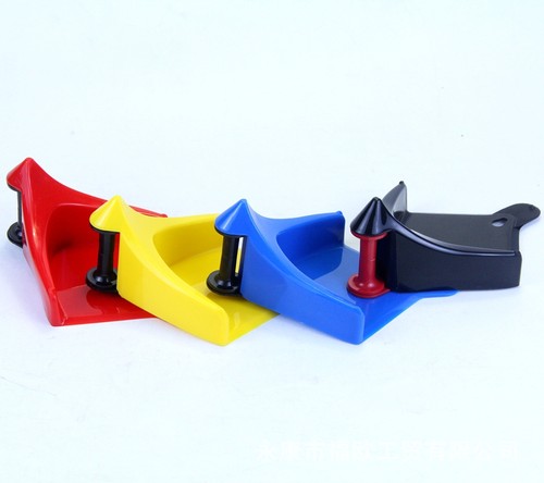 洗车轮胎洗车水管防卡汽车轮胎底部滑轮引导高压管防卷塑料限位器